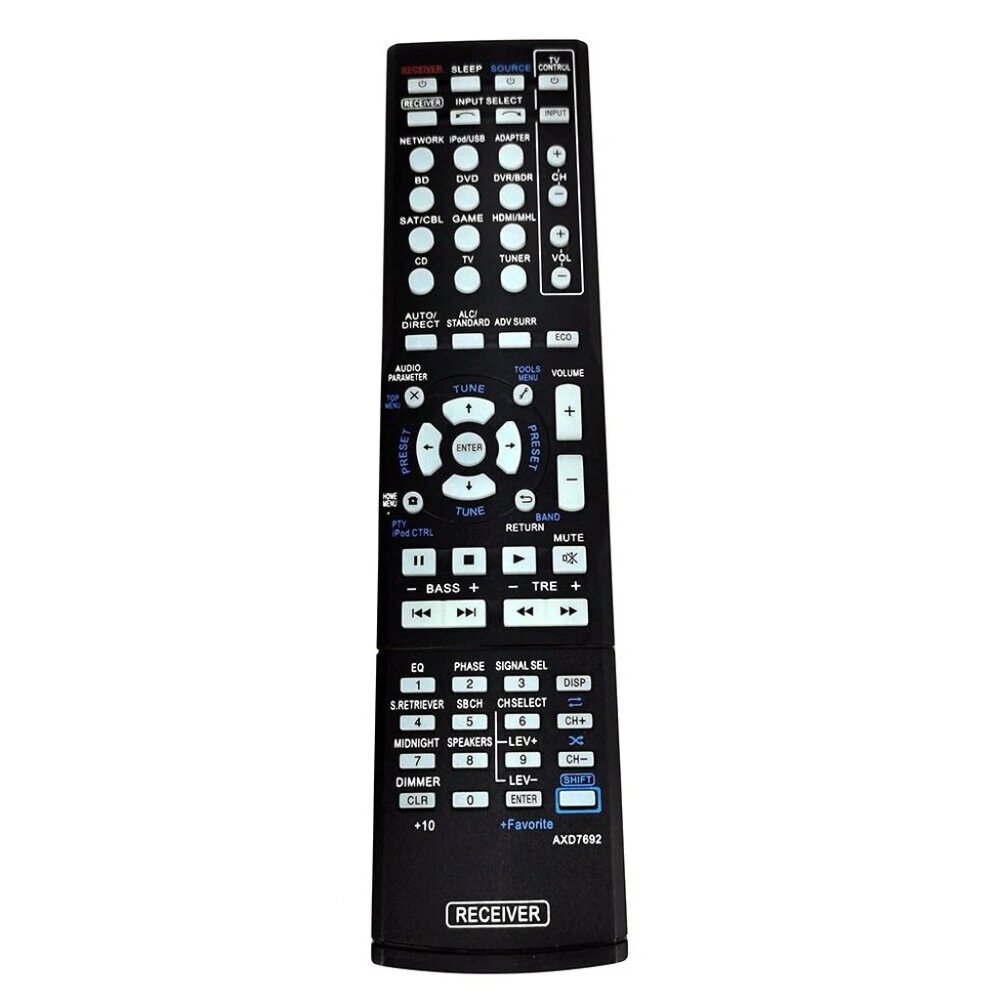 New AXD7692 For Pioneer AV Receiver Remote Control VSX-823-K VSX-828-S VSX-528-S
